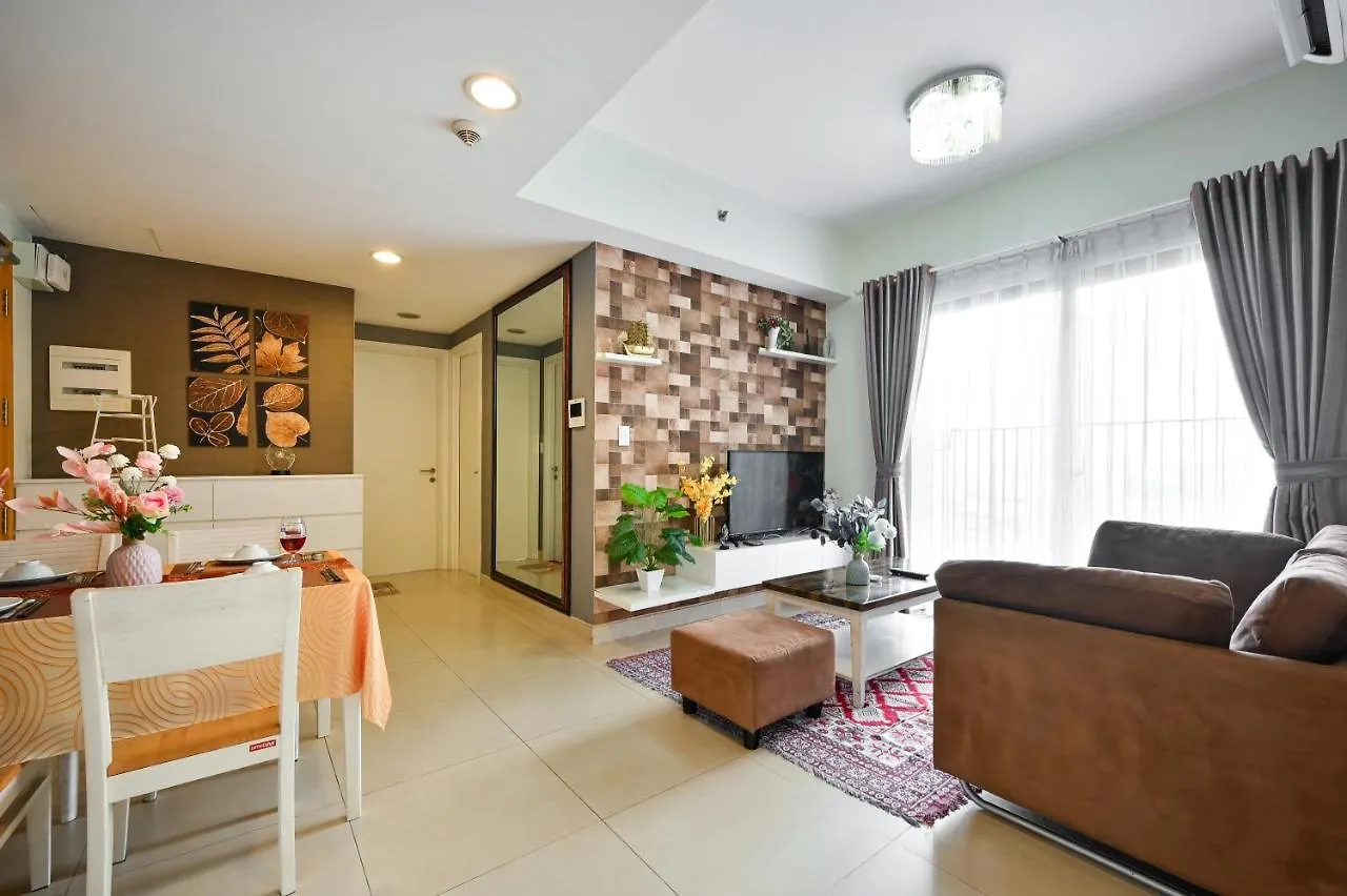 Landmark View 2 Bedrooms Condo In T1 Masteri Thao Dien, Fully Furnished With Full Amenities Ho Či Minovo Město Vietnam