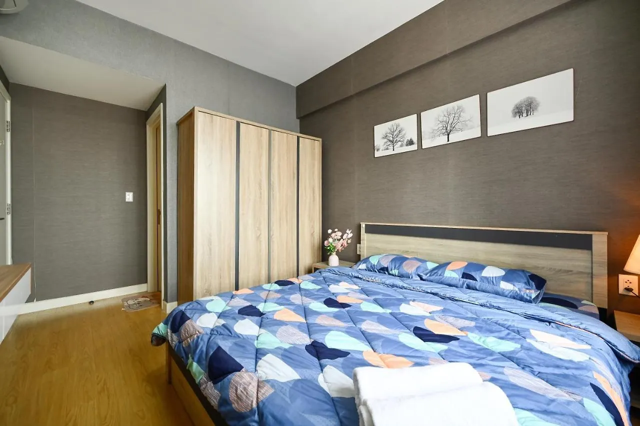 Landmark View 2 Bedrooms Condo In T1 Masteri Thao Dien, Fully Furnished With Full Amenities Ho Či Minovo Město