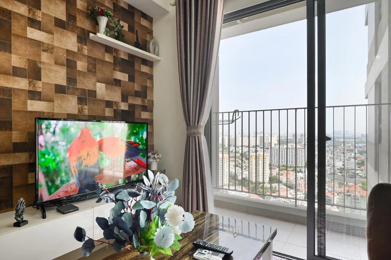 Apartment Landmark View 2 Bedrooms Condo In T1 Masteri Thao Dien, Fully Furnished With Full Amenities Ho Chi Minh City