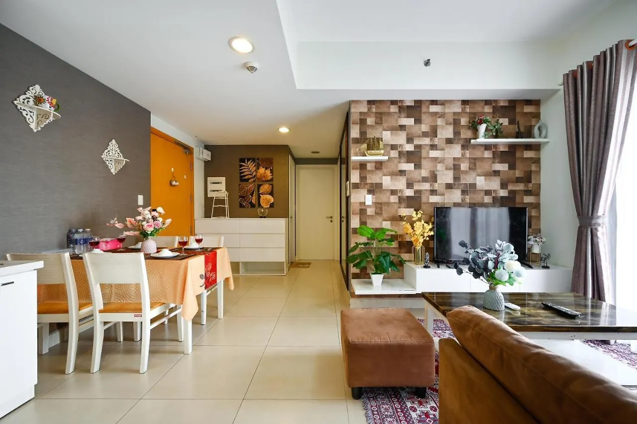 Landmark View 2 Bedrooms Condo In T1 Masteri Thao Dien, Fully Furnished With Full Amenities Ho Chi Minh City Apartment