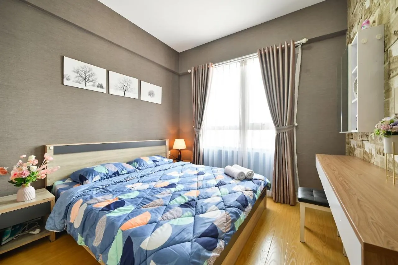Landmark View 2 Bedrooms Condo In T1 Masteri Thao Dien, Fully Furnished With Full Amenities Ho Chi Minh City Apartment