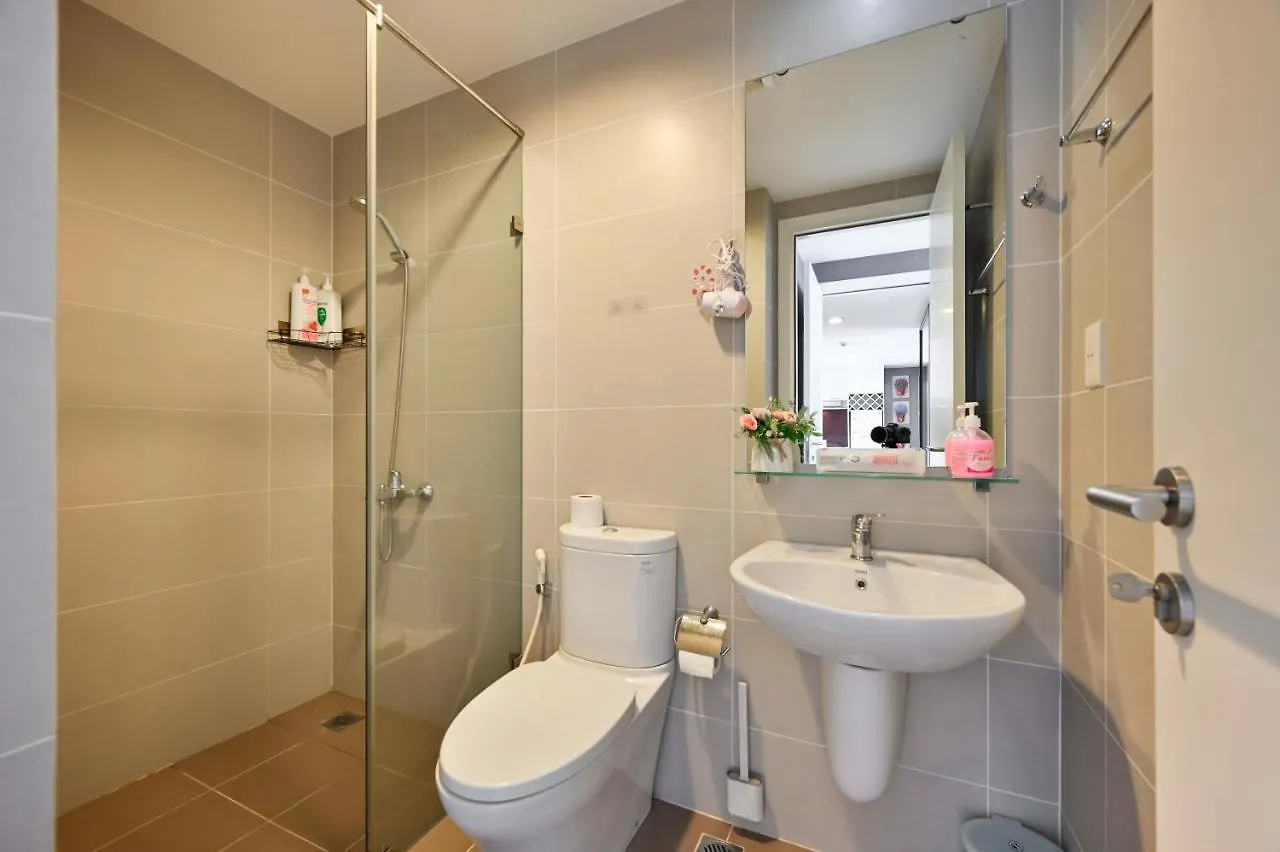 Landmark View 2 Bedrooms Condo In T1 Masteri Thao Dien, Fully Furnished With Full Amenities Ho Chi Minh City