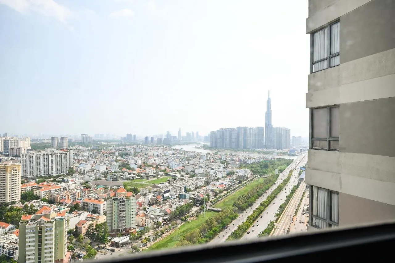 Landmark View 2 Bedrooms Condo In T1 Masteri Thao Dien, Fully Furnished With Full Amenities Ho Chi Minh City 0*,