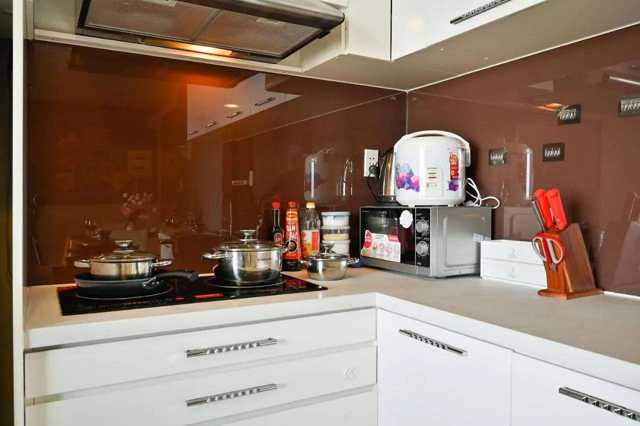 Landmark View 2 Bedrooms Condo In T1 Masteri Thao Dien, Fully Furnished With Full Amenities Ho Chi Minh City